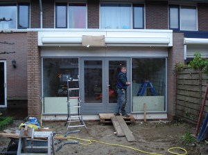 Buitengevel afwerken